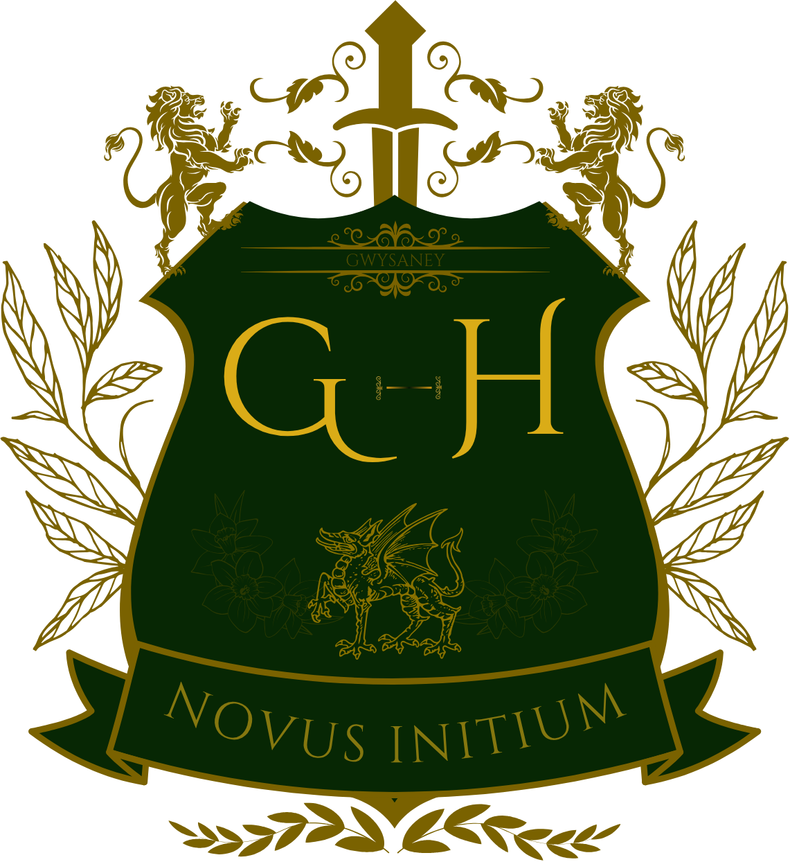 Gwysaney Hall crest