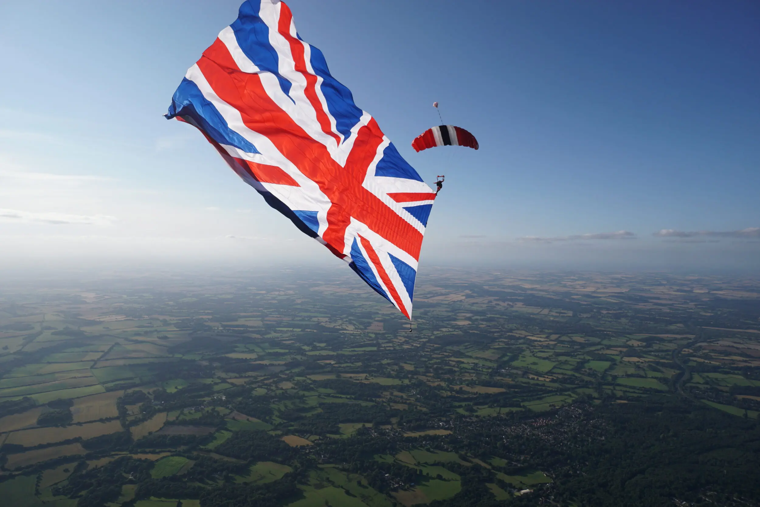 Red Devils parachute display team